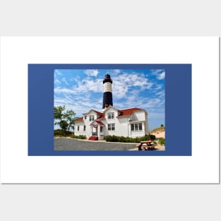 "Big Sable Point Lighthouse" - Ludington, MI Posters and Art